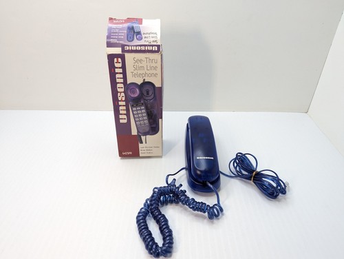 Vtg 90s unisonic phone - vtg, clear